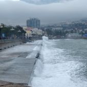 Чистое и ледяное море   в Ялте