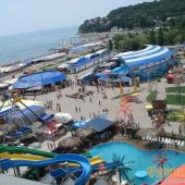 Пляжная зона в Архипке