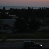 Вечернее июньское море в сентябре 2014 года в Витязево