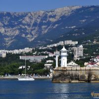 Город-курот Ялта в Крыму