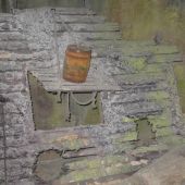 Обломок судна в музее катастроф в Малореченском