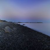 Художественная фотография Черного моря в поселке Малый Утриш