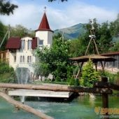 Фонтан в Кастальской купели