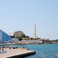 Вид на Набережную в Севастополе