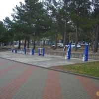 Тренажеры на Толстом Мысу в Геленджике