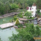 Вид Кастальской купели с высоты