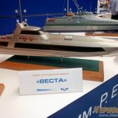 Судно Веста на выставке "Гидроавиасалон" в Геленджике