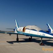 Остроносый самолет на Гидроавиасалоне в Геленджике