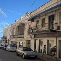 Морская улица в Ялте