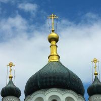 Купола Форосского храма