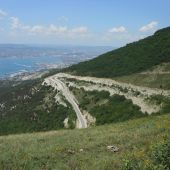 Горы и море  в Кабардинке