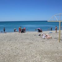 Места для купания в Дивноморском