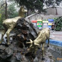 Фонтан на территории санатория в Ялте