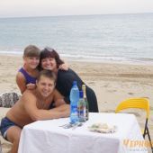 День Рождения на пляже у Черного моря в станице Благовещенской