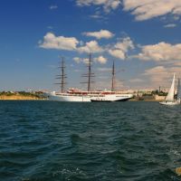 Корабли в море Севастополя