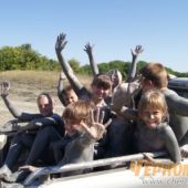 Поездка с детьми на грязевые вулканы