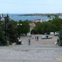 Лестница к морю в Севастополе